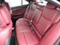 Morello Red/Jet Black Accents Rear Seat Photo for 2013 Cadillac ATS #70932781