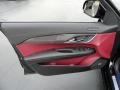 Morello Red/Jet Black Accents Door Panel Photo for 2013 Cadillac ATS #70932808
