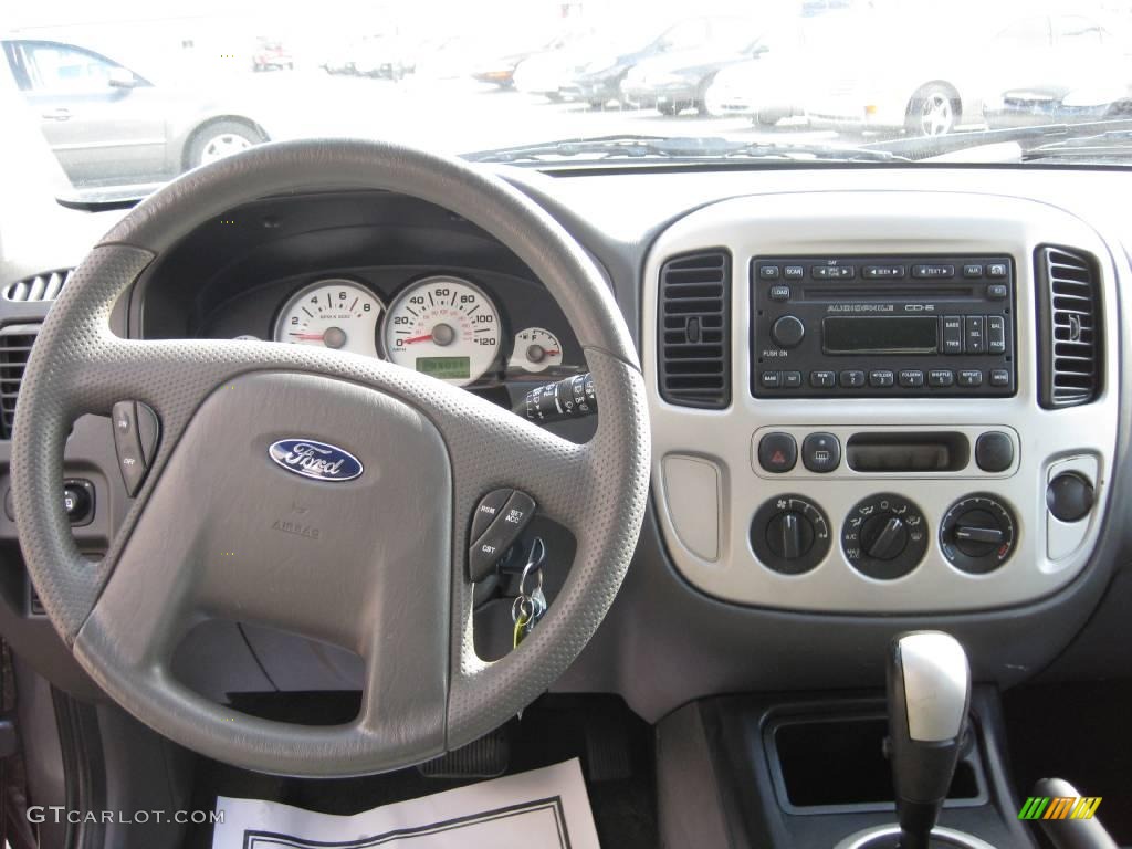 2006 Escape XLT V6 - Dark Shadow Grey Metallic / Medium/Dark Flint photo #11