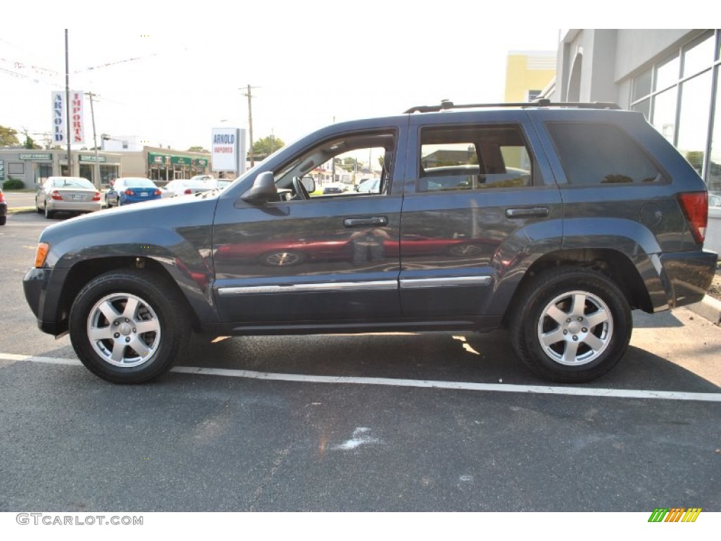 2008 Grand Cherokee Laredo 4x4 - Modern Blue Pearl / Dark Slate Gray photo #3