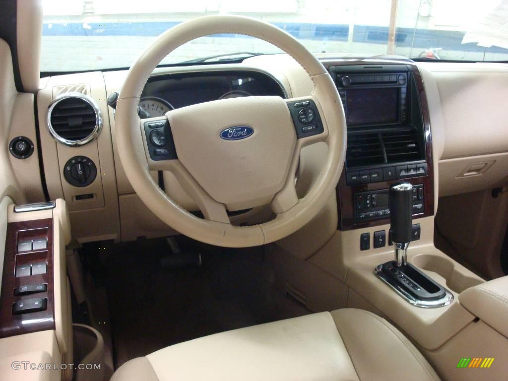 2006 Explorer Limited 4x4 - Cashmere Tri-Coat / Camel photo #16