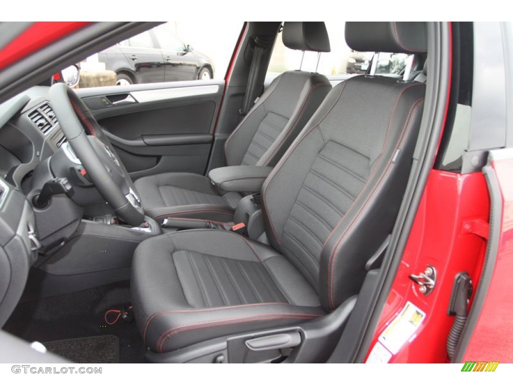 Titan Black Interior 2013 Volkswagen Jetta GLI Photo #70934443