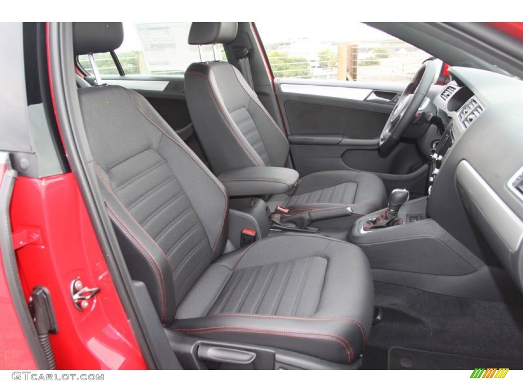 Titan Black Interior 2013 Volkswagen Jetta GLI Photo #70934542