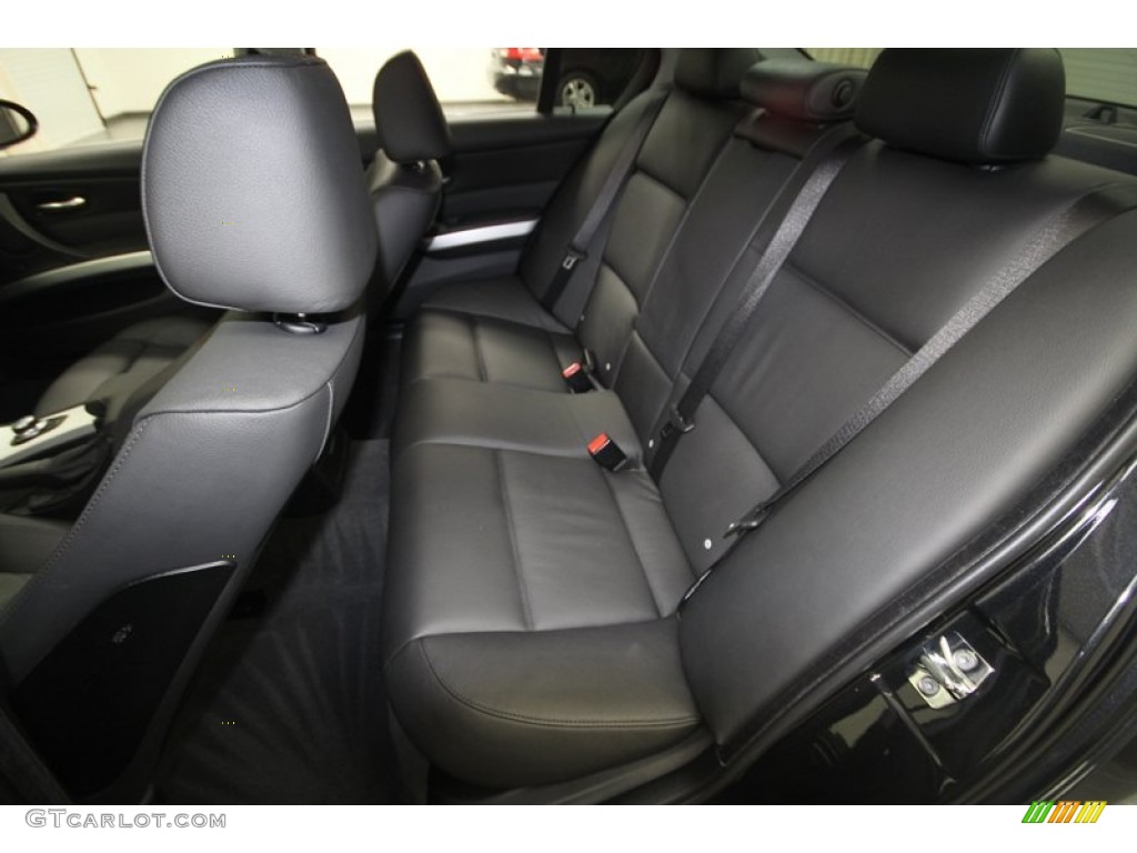 2008 3 Series 335i Sedan - Black Sapphire Metallic / Black photo #14