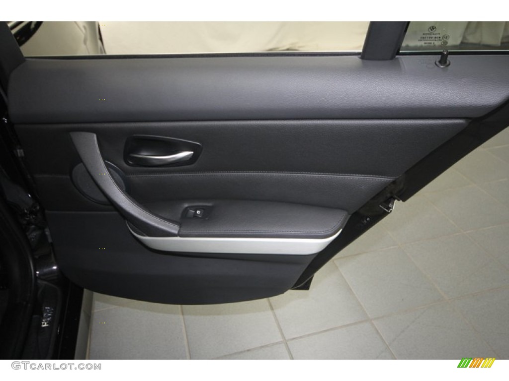 2008 3 Series 335i Sedan - Black Sapphire Metallic / Black photo #34