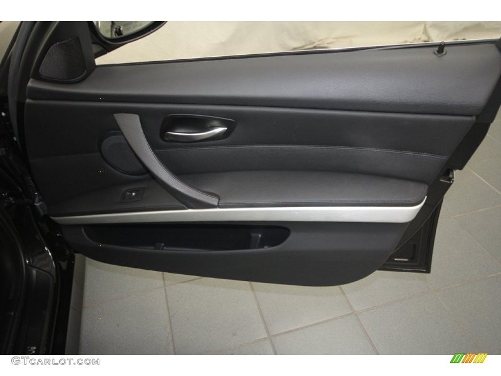 2008 3 Series 335i Sedan - Black Sapphire Metallic / Black photo #38