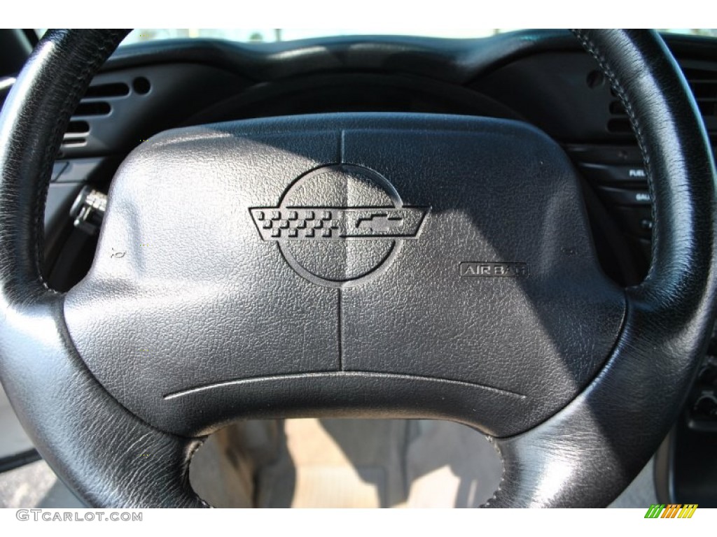 1996 Chevrolet Corvette Convertible Light Gray Steering Wheel Photo #70935298