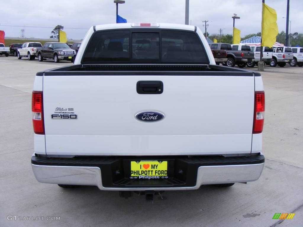 2006 F150 XLT SuperCab - Oxford White / Tan photo #7