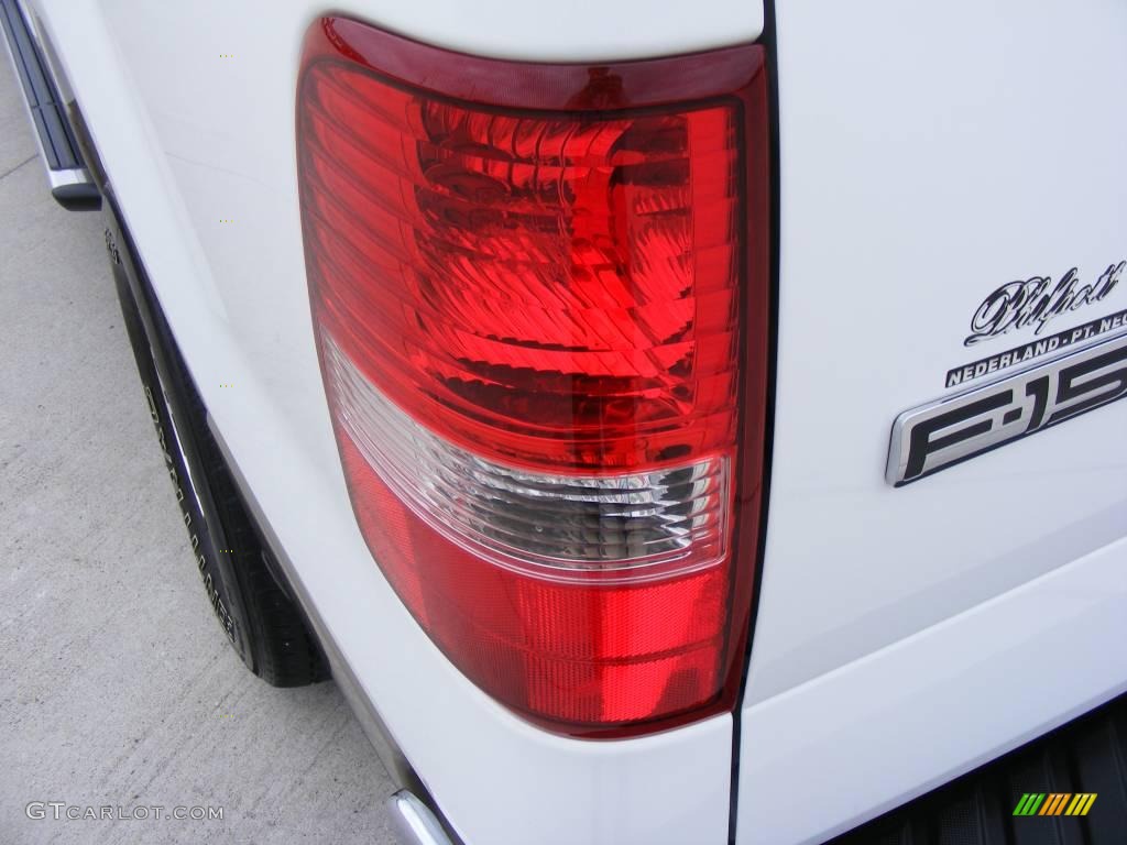 2006 F150 XLT SuperCab - Oxford White / Tan photo #9