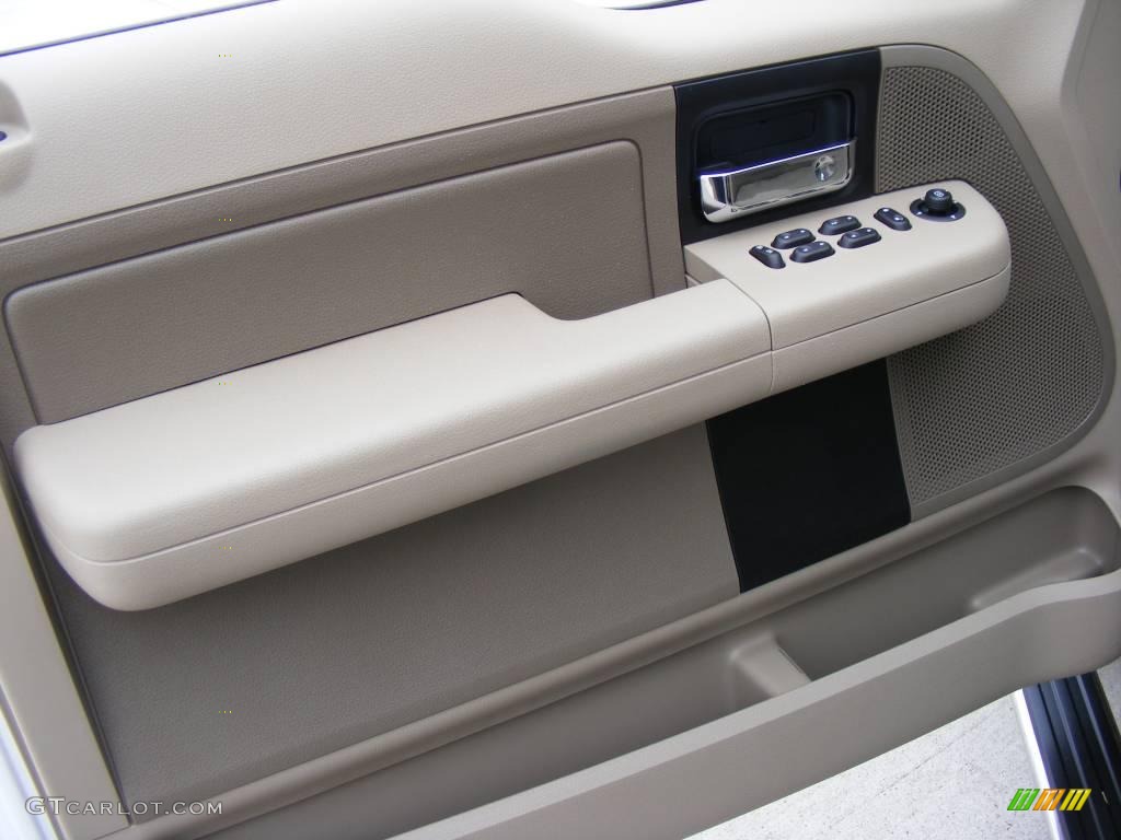 2006 F150 XLT SuperCab - Oxford White / Tan photo #36