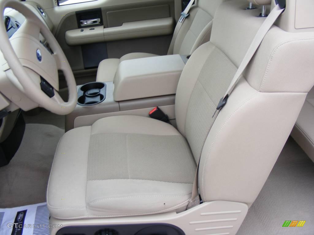 2006 F150 XLT SuperCab - Oxford White / Tan photo #38