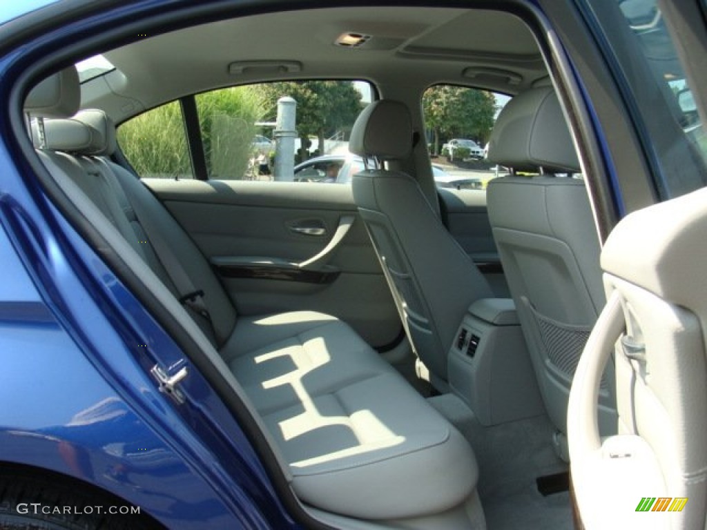 2009 3 Series 328xi Sedan - Montego Blue Metallic / Grey photo #13