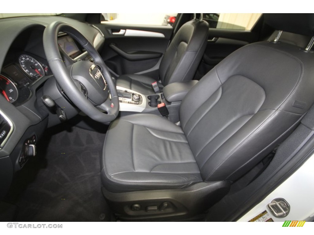 Black Interior 2010 Audi Q5 3.2 quattro Photo #70938268