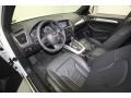 2010 Audi Q5 Black Interior Prime Interior Photo