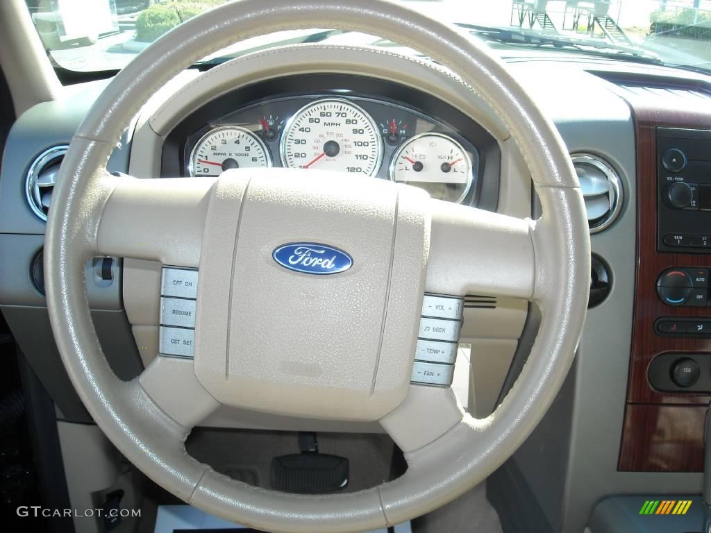 2006 F150 Lariat SuperCrew - Black / Tan photo #32