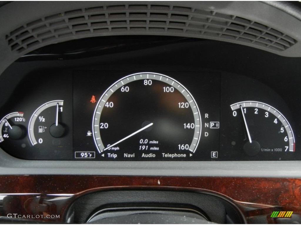 2012 Mercedes-Benz S 550 Sedan Gauges Photos