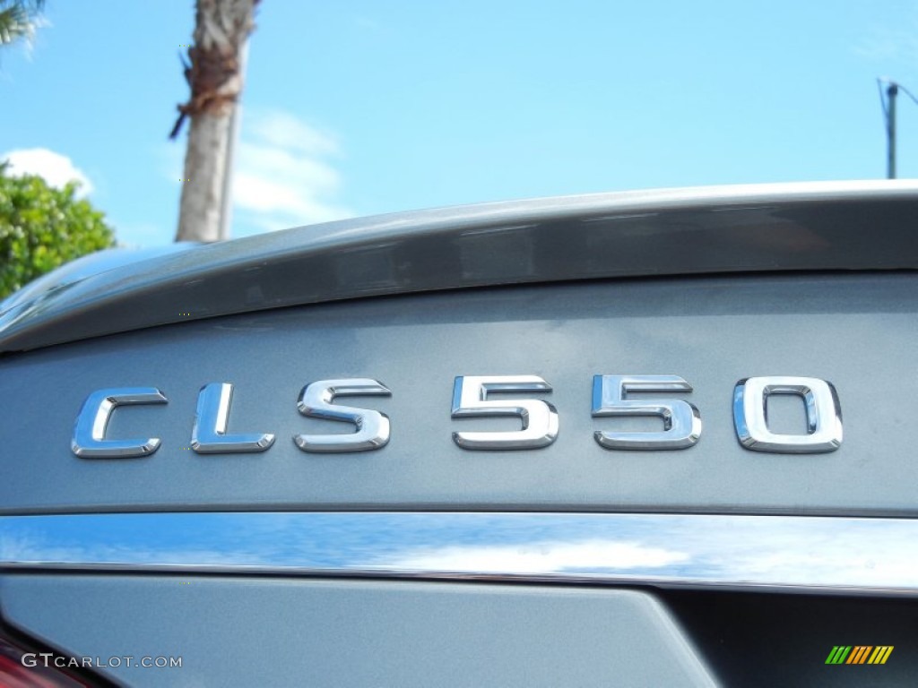 2012 CLS 550 Coupe - Palladium Silver Metallic / Black photo #4