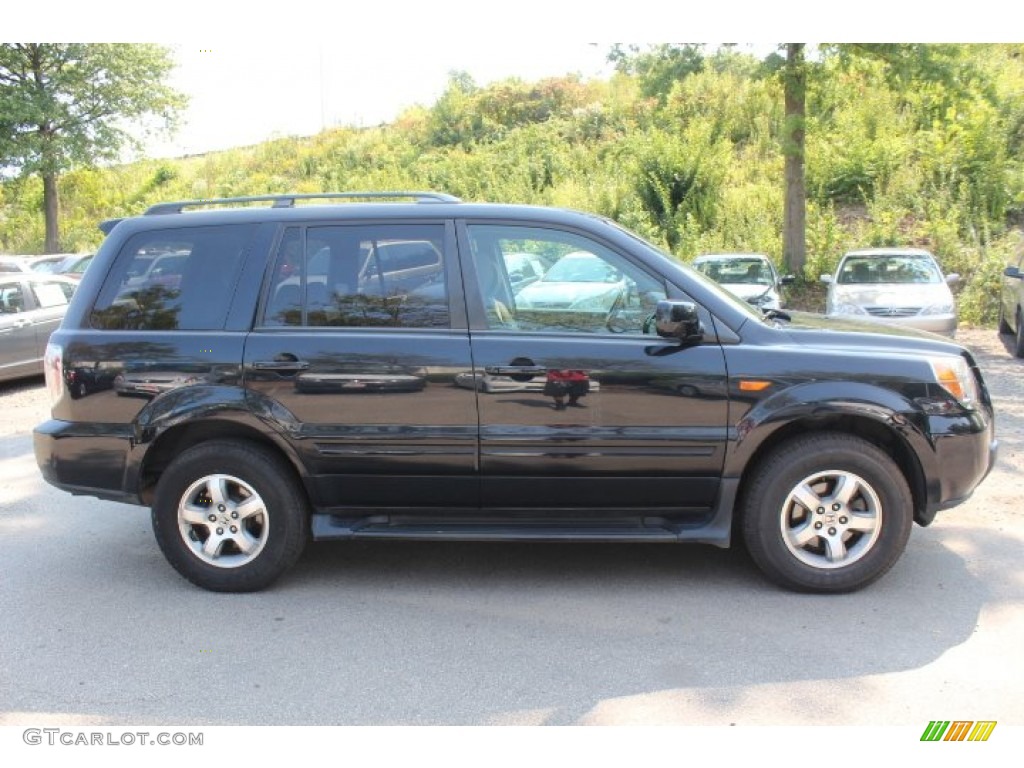 2006 Pilot EX 4WD - Nighthawk Black Pearl / Saddle photo #4