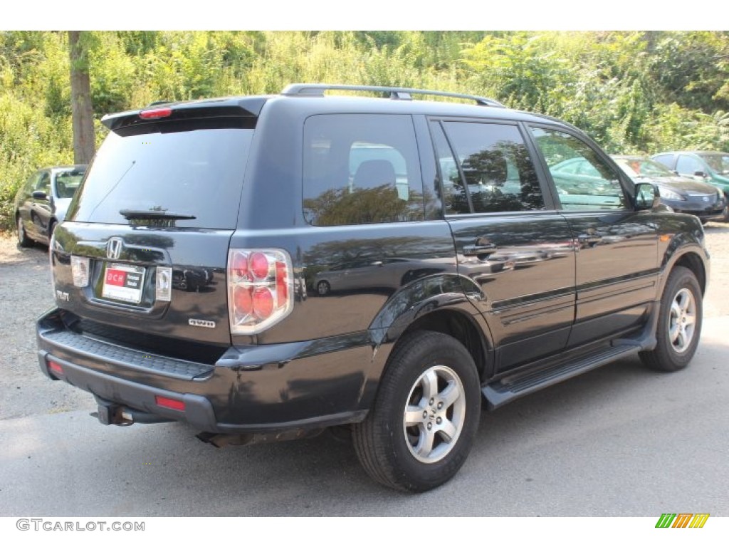 2006 Pilot EX 4WD - Nighthawk Black Pearl / Saddle photo #5