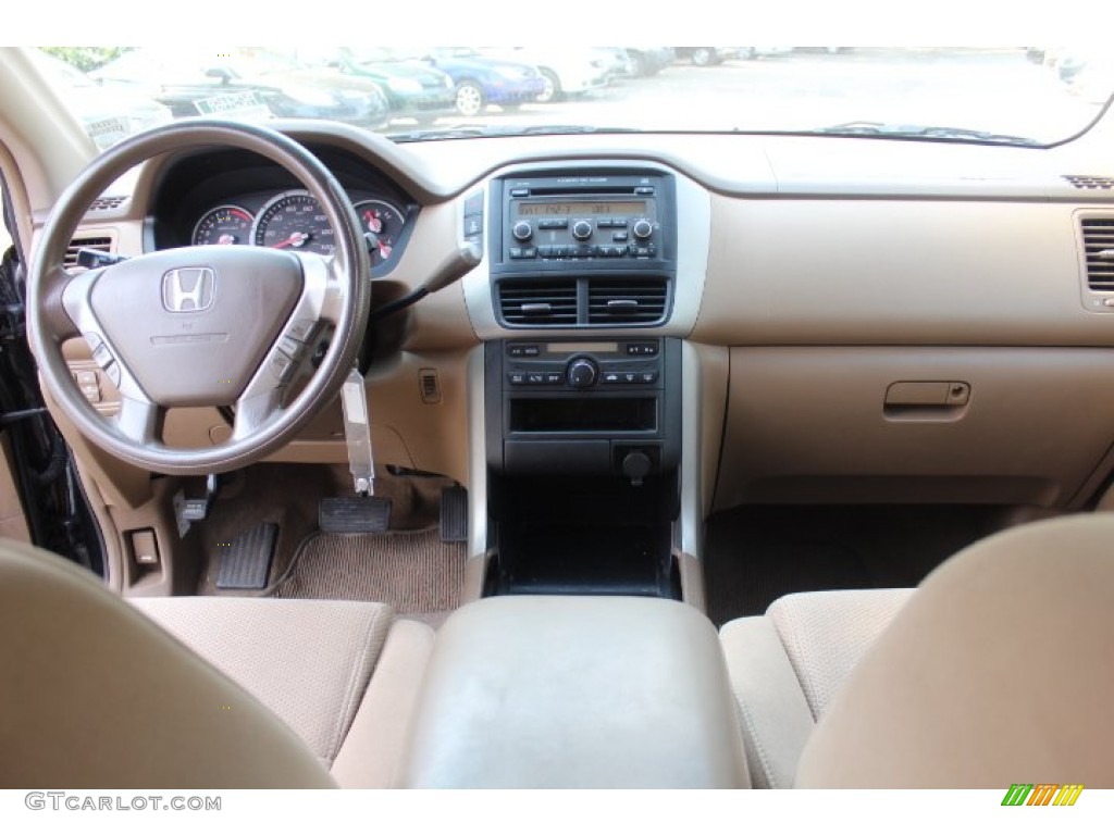 2006 Pilot EX 4WD - Nighthawk Black Pearl / Saddle photo #12