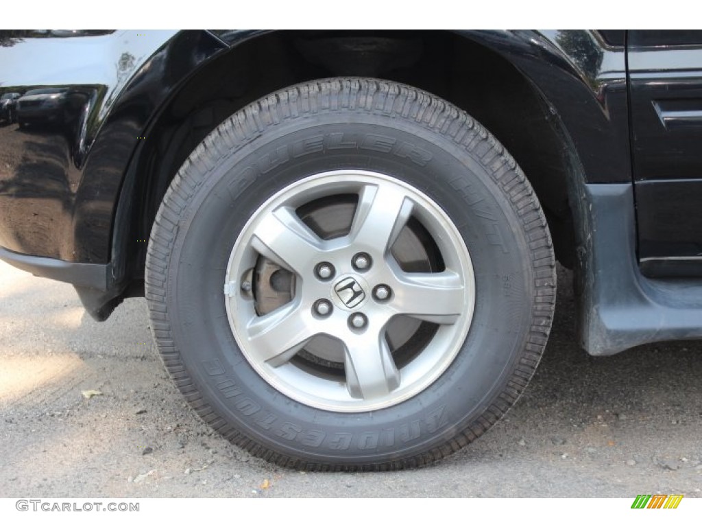 2006 Pilot EX 4WD - Nighthawk Black Pearl / Saddle photo #28