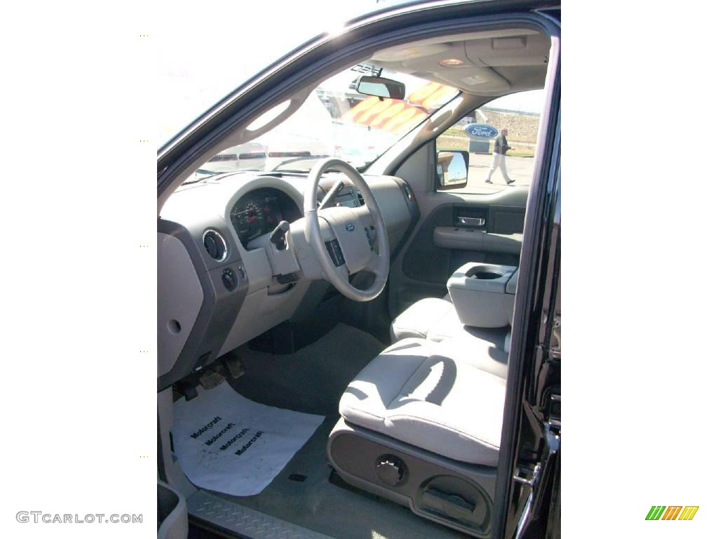 2006 F150 XLT SuperCrew 4x4 - Black / Medium/Dark Flint photo #17