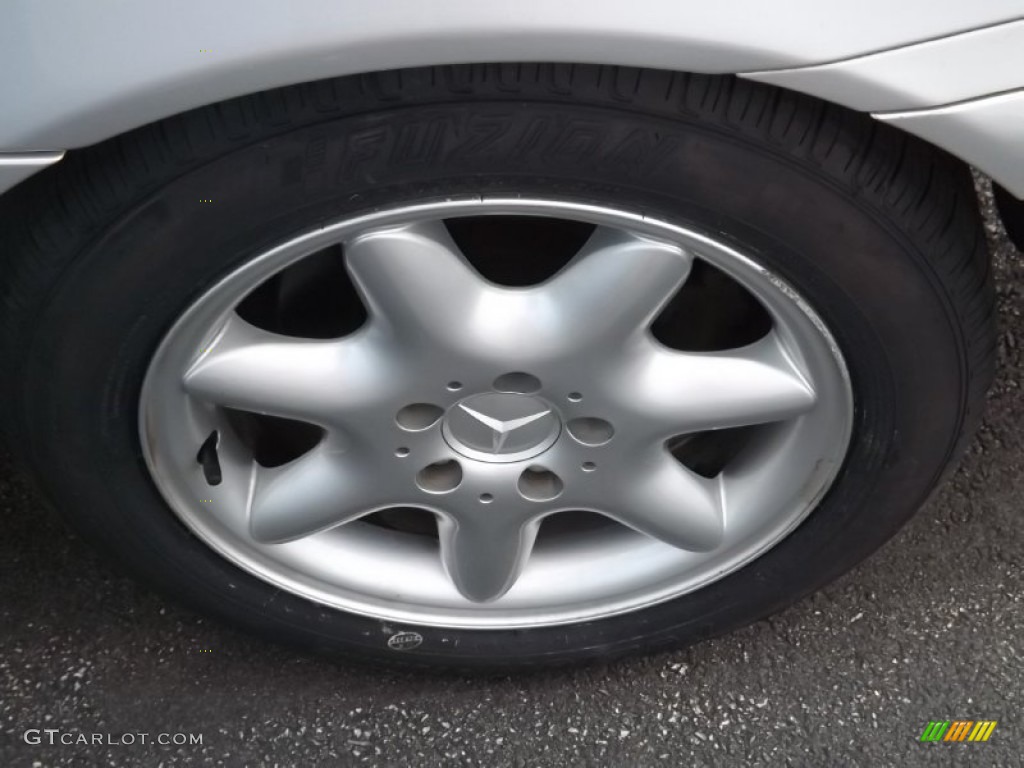 2001 C 320 Sedan - Brilliant Silver Metallic / Ash photo #5