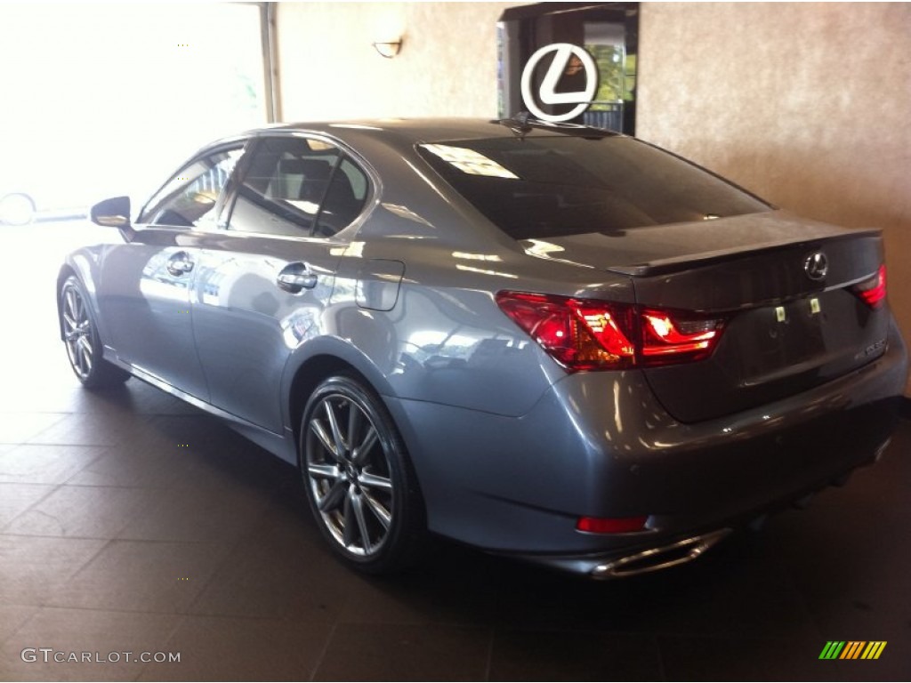 2013 GS 350 AWD F Sport - Nebula Gray Pearl / Cabernet photo #4