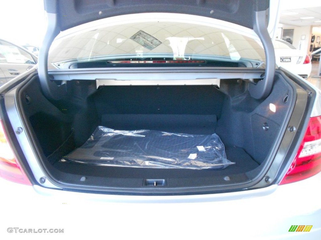 2013 C 250 Sport - Diamond Silver Metallic / Black photo #10