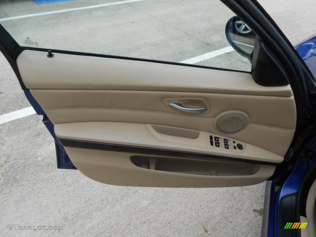 2007 3 Series 328i Sedan - Montego Blue Metallic / Beige photo #12