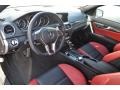 AMG Classic Red/Black Interior Photo for 2012 Mercedes-Benz C #70942966