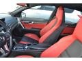 AMG Classic Red/Black Interior Photo for 2012 Mercedes-Benz C #70942975