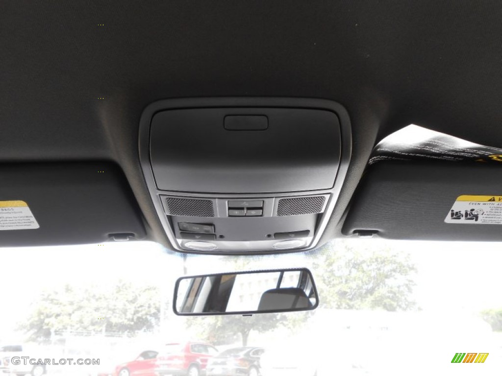 2013 GTI 4 Door - Carbon Steel Gray Metallic / Interlagos Plaid Cloth photo #19