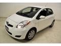 2009 Polar White Toyota Yaris 5 Door Liftback  photo #7