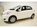 2009 Polar White Toyota Yaris 5 Door Liftback  photo #8