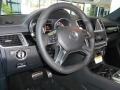 2013 Mercedes-Benz ML designo Porcelain Interior Steering Wheel Photo