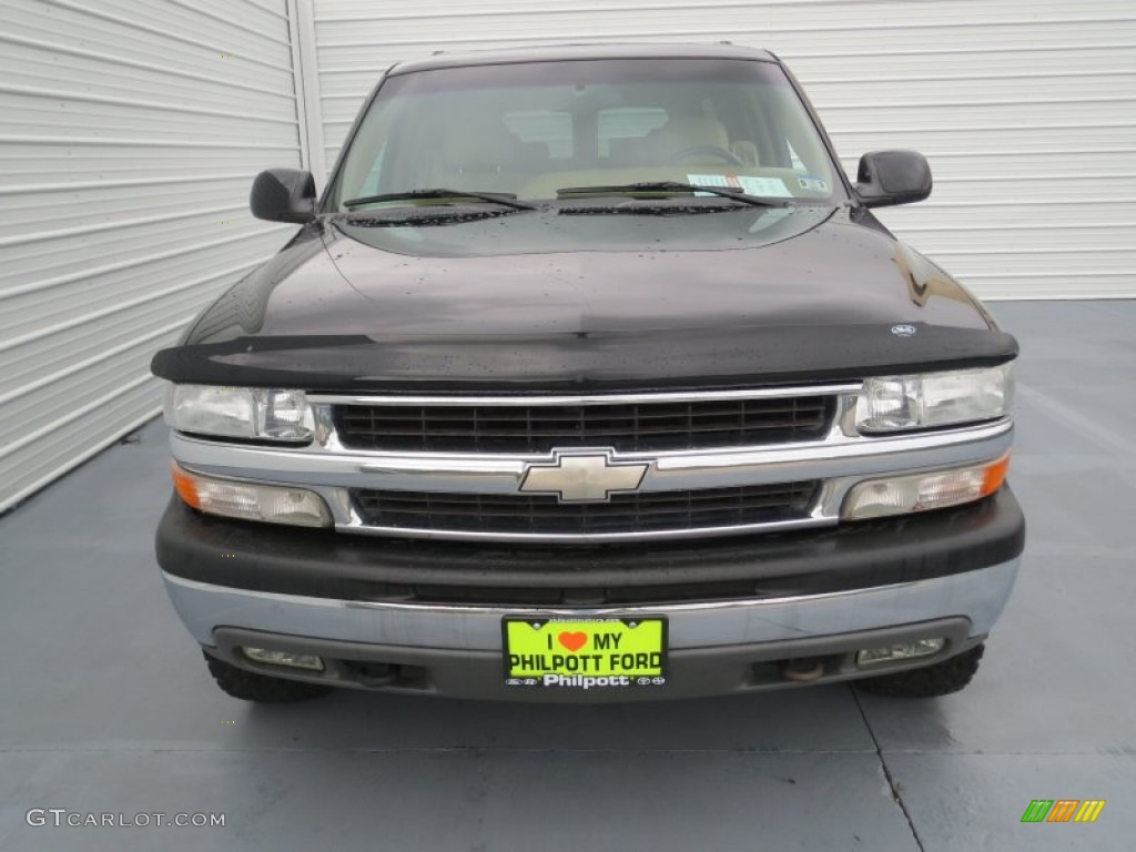2000 Suburban 2500 LT 4x4 - Onyx Black / Medium Oak photo #7