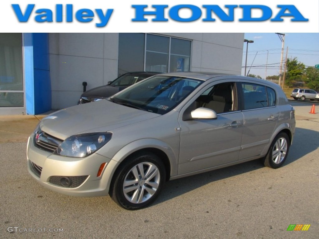 2008 Astra XR Sedan - Silver Sand / Charcoal photo #1