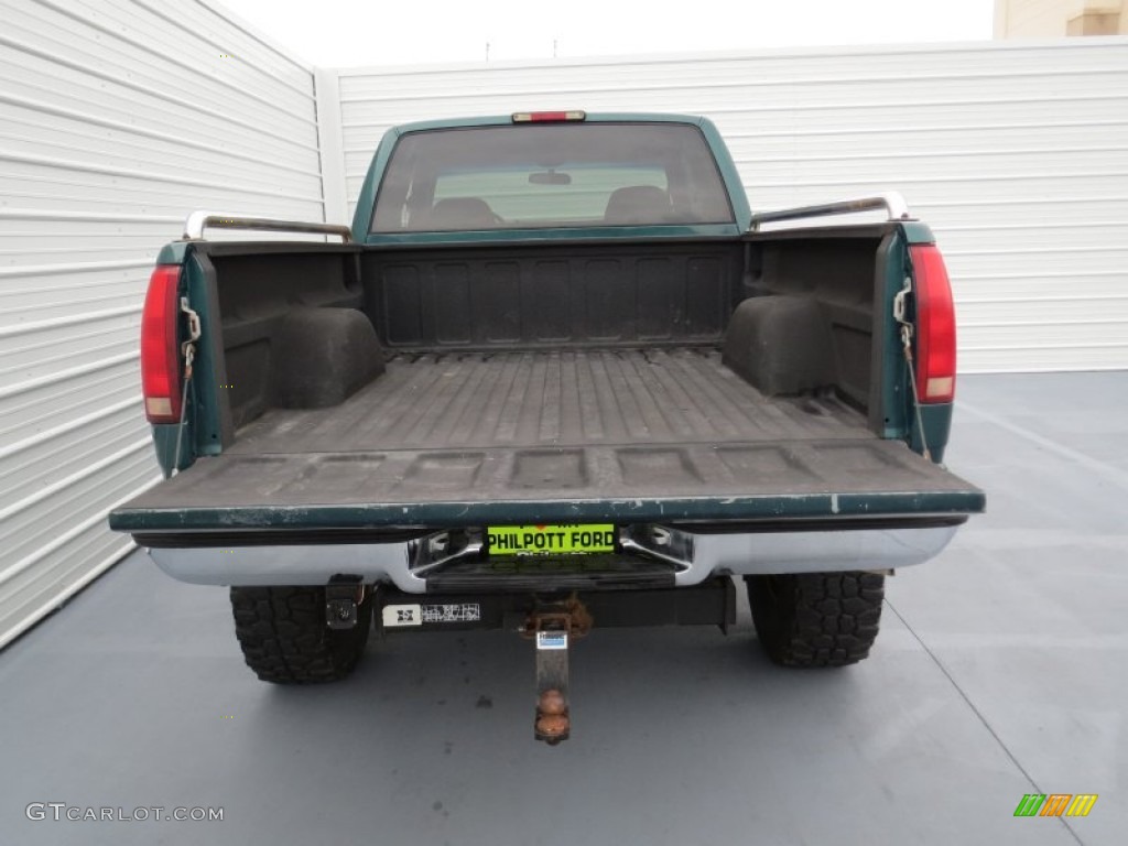1998 C/K K1500 Silverado Extended Cab 4x4 - Emerald Green Metallic / Neutral photo #4