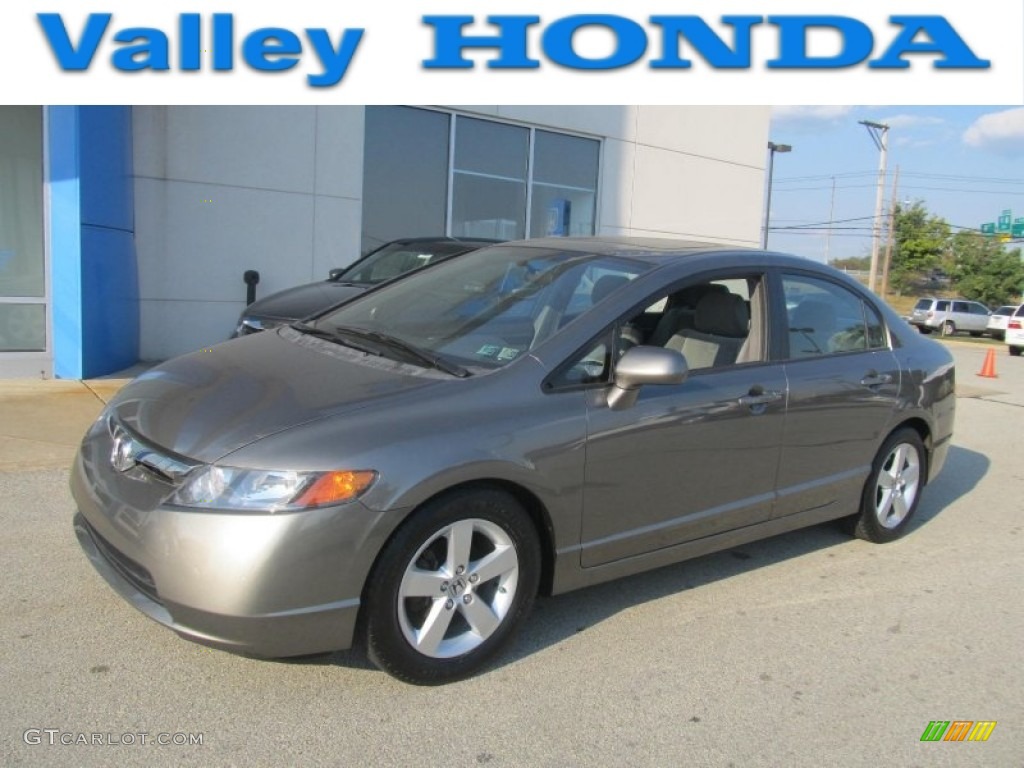 Galaxy Gray Metallic Honda Civic