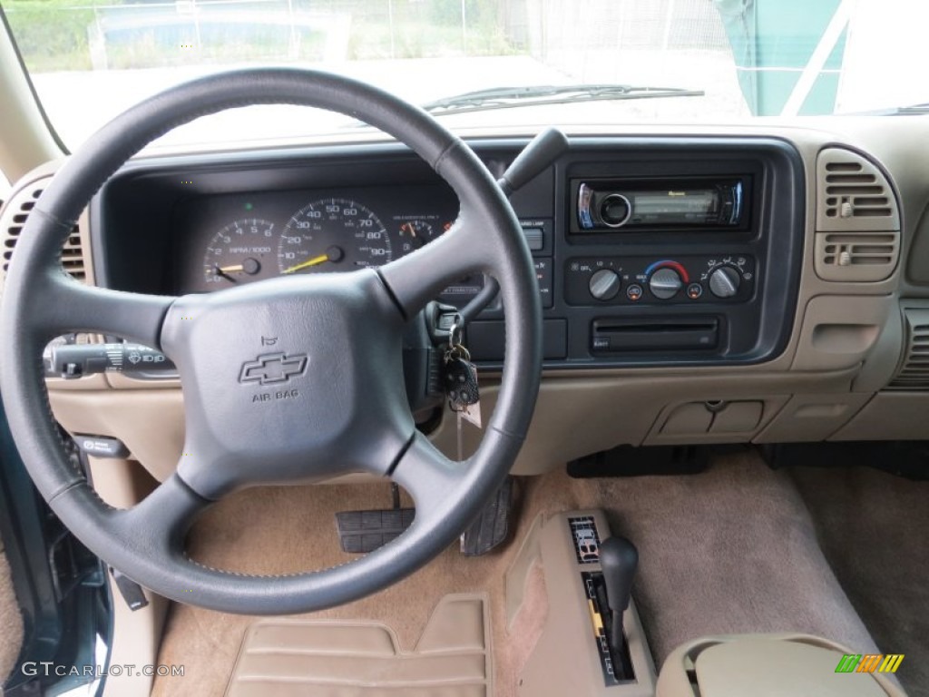1998 C/K K1500 Silverado Extended Cab 4x4 - Emerald Green Metallic / Neutral photo #30
