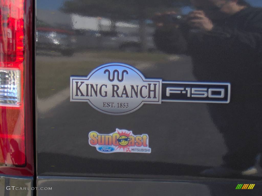 2007 F150 King Ranch SuperCrew - Dark Stone Metallic / Castano Brown Leather photo #16