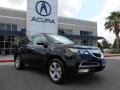 2013 Crystal Black Pearl Acura MDX SH-AWD Technology  photo #1