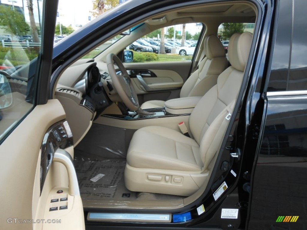 Parchment Interior 2013 Acura MDX SH-AWD Technology Photo #70946019