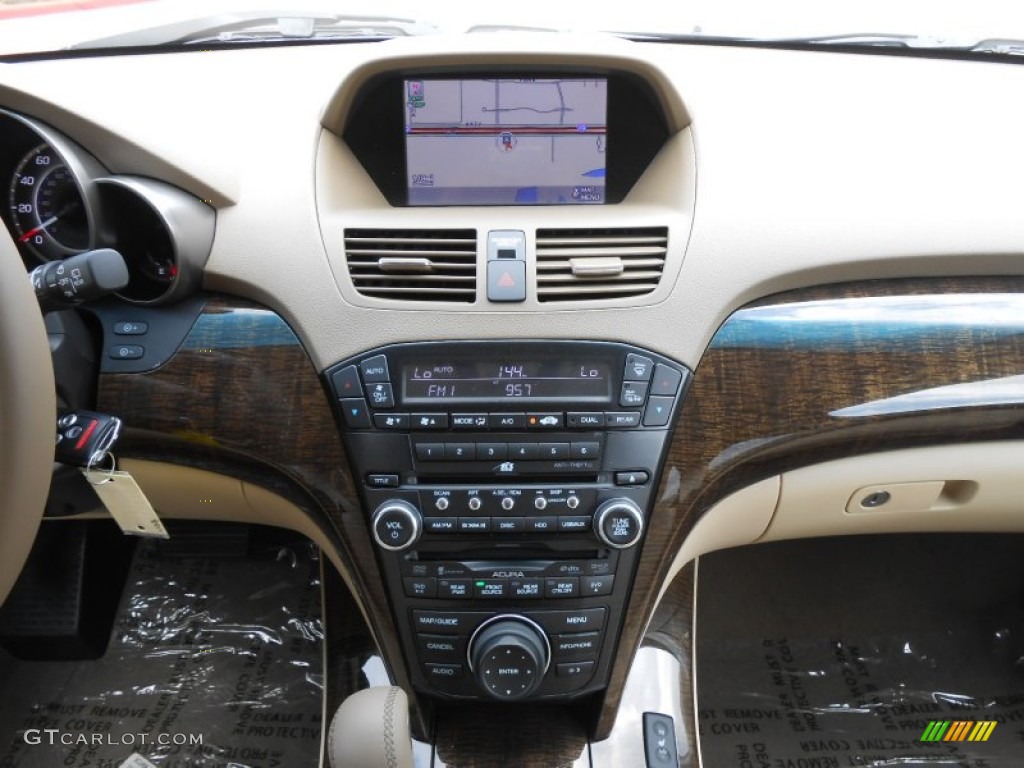 2013 Acura MDX SH-AWD Technology Parchment Dashboard Photo #70946083