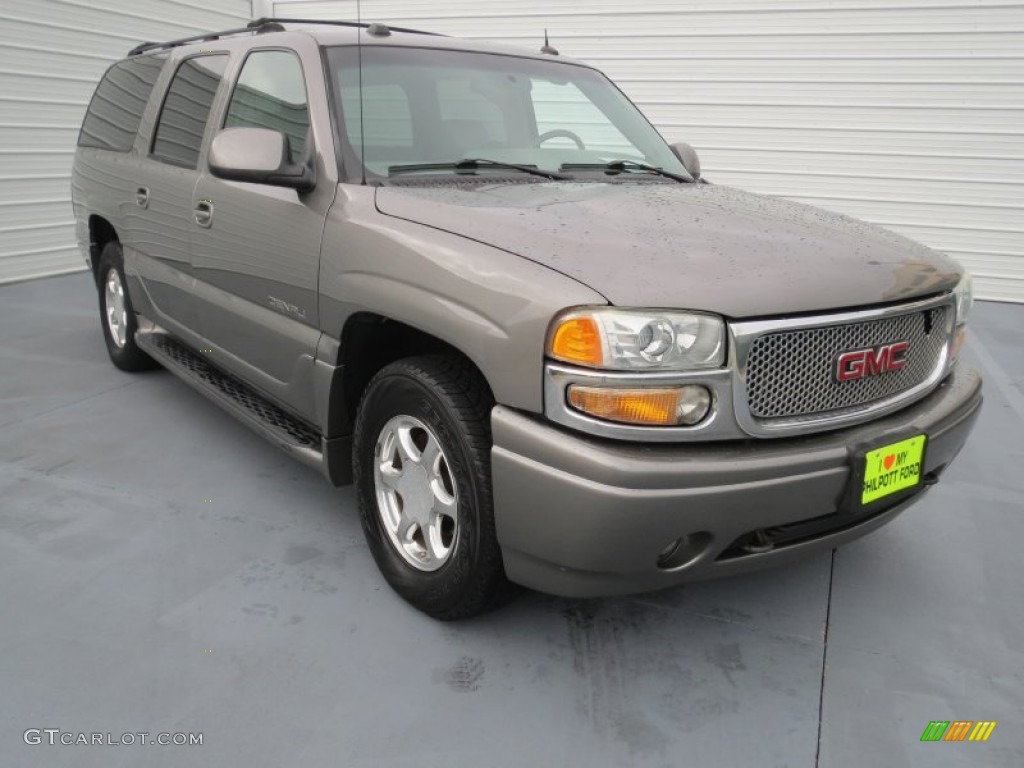 2005 Yukon XL Denali AWD - Steel Gray Metallic / Stone Gray photo #1