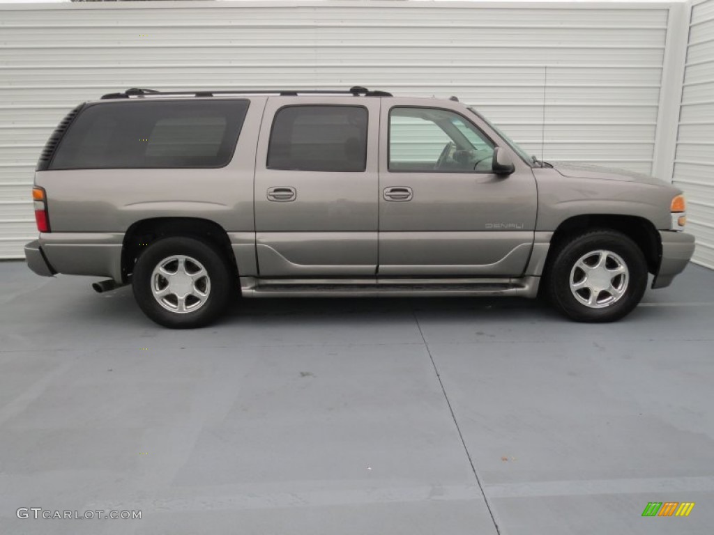 2005 Yukon XL Denali AWD - Steel Gray Metallic / Stone Gray photo #2