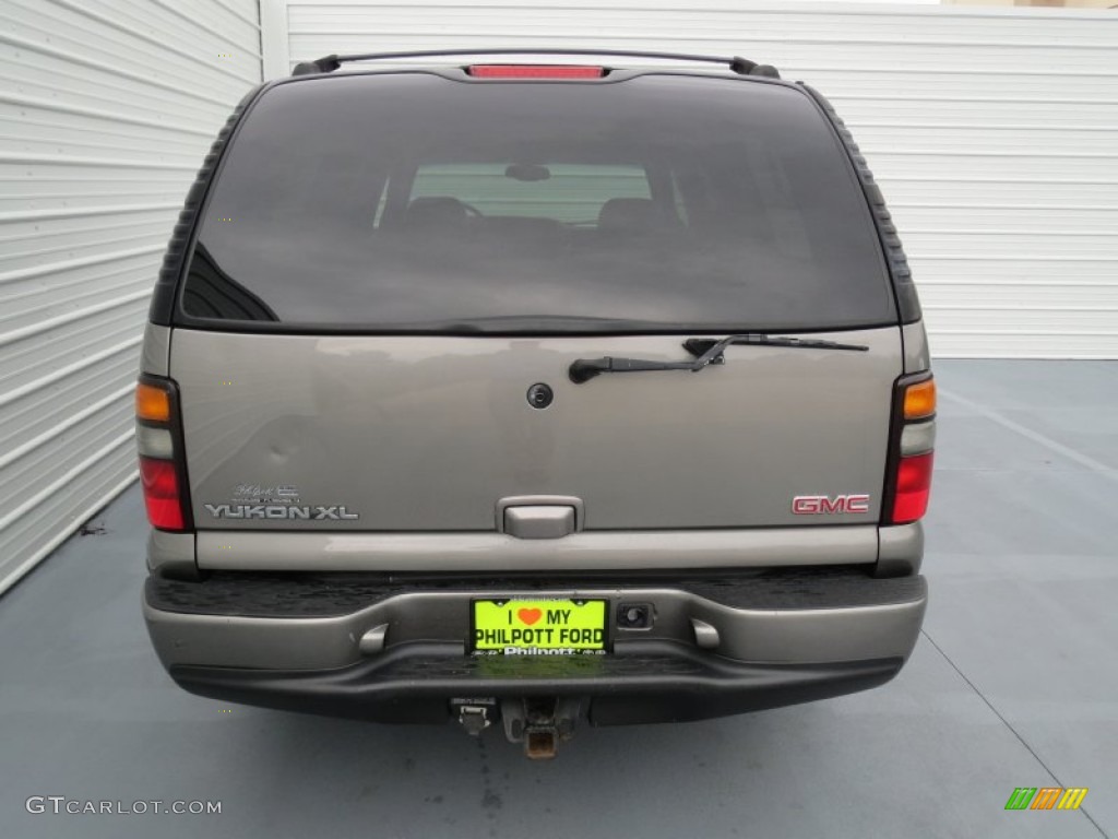 2005 Yukon XL Denali AWD - Steel Gray Metallic / Stone Gray photo #4