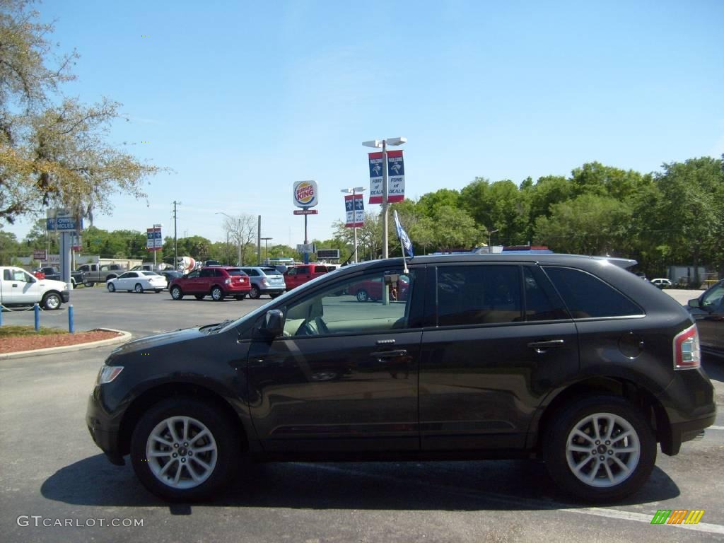 2007 Edge SEL - Carbon Metallic / Medium Light Stone photo #6