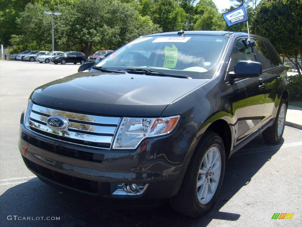 2007 Edge SEL - Carbon Metallic / Medium Light Stone photo #7